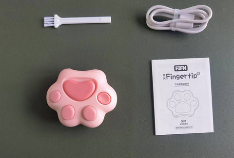 FIFN Baby Electric Nail Trimmer Set -  Gift for Baby and Mom, Safe and Effective, Whisper-Quiet with LED Front Light and Multiple Settings - Model S01 - FIFN