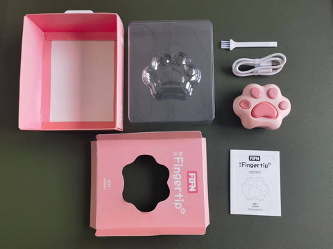 FIFN Baby Electric Nail Trimmer Set -  Gift for Baby and Mom, Safe and Effective, Whisper-Quiet with LED Front Light and Multiple Settings - Model S01 - FIFN