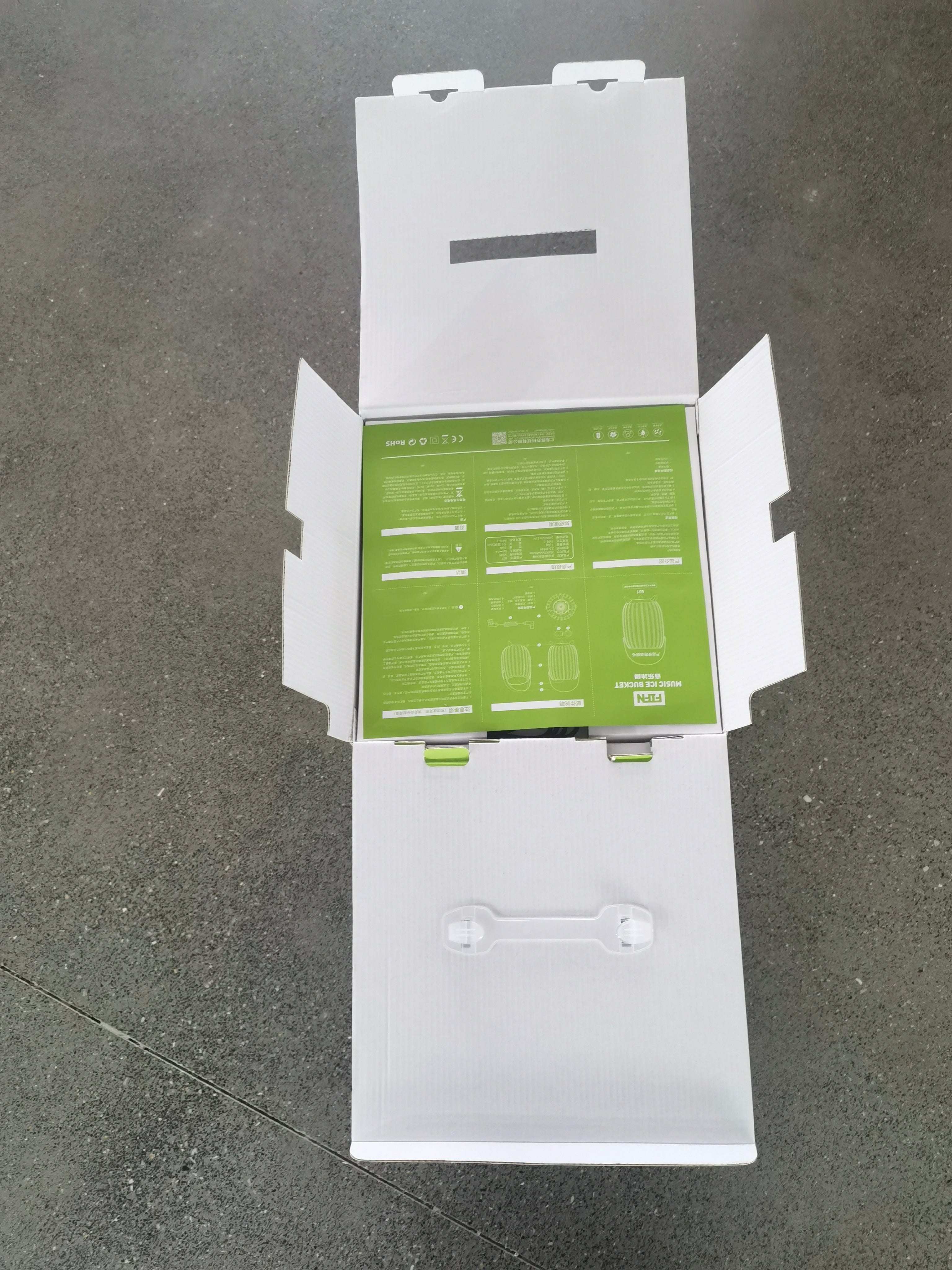 Fifn B01 Speaker lamp Ice Bucket Wine Cooler Portable with LED Light and Plants Pot - Waterproof for Outdoor Parties and Home Decoration - FIFN